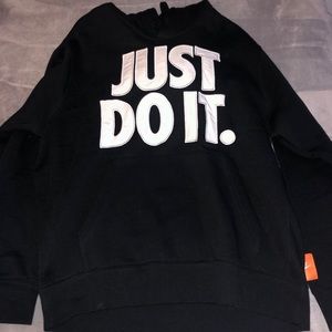 nike “just do it” sweatshirt. NWT!